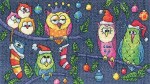 christmas-owls