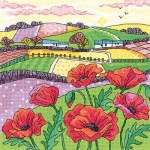 poppy-landscape